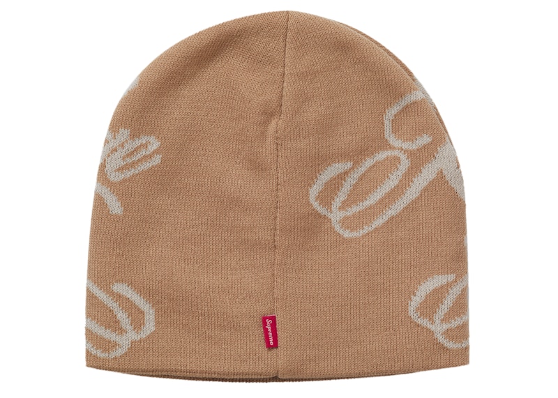 Order Supreme Beanie Tan "Knowledge Reigns" Topi Hangat