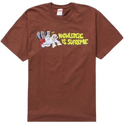슈프림 지식 티셔츠 브라운
Buy 슈프림 지식 티셔츠 브라운