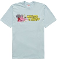 Supreme Knowledge Tee Pale Blue