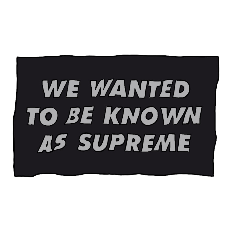 Buy Supreme Dikenal Sebagai Handuk Hitam