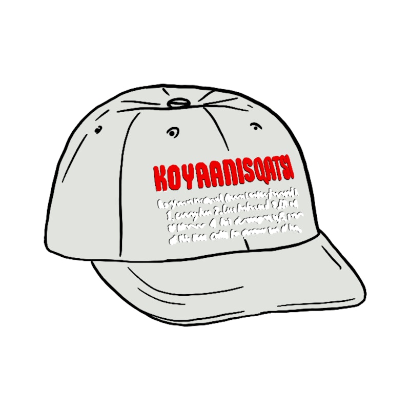 Supreme Koyaanisqatsi 6-Panel White
