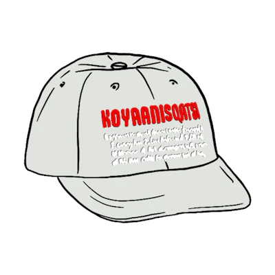 Supreme Koyaanisqatsi 6-Panel White