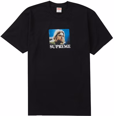 Supreme Kurt Cobain Tee Black Buy Supreme Kurt Cobain Tee Black