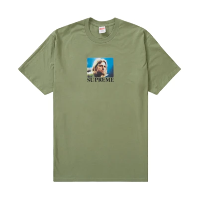 Supreme Kurt Cobain Tee Light Olive