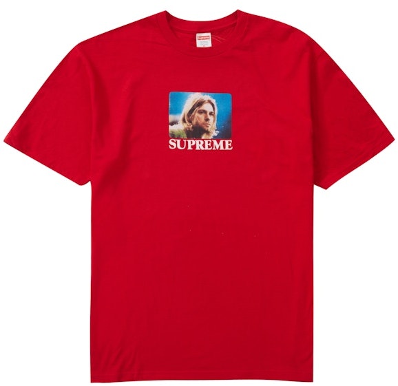 supreme-kurt-cobain-tee-red