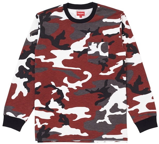 supreme-l-s-pocket-tee-fw-18-red-camo