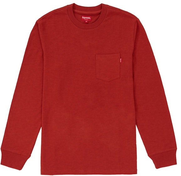 supreme-l-s-pocket-tee-brick