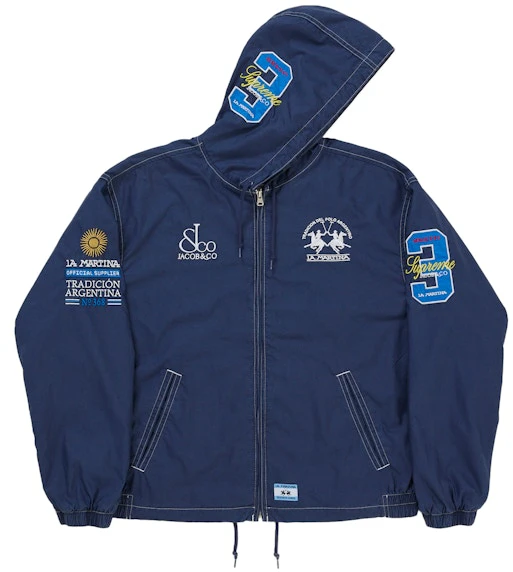 supreme-la-martina-lightweight-hooded-jacket-blue