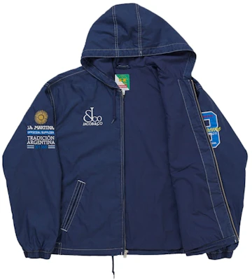 Supreme La Martina Lightweight Hooded Jacket Blue Order Supreme La Martina Lightweight Hooded Jacket Blue