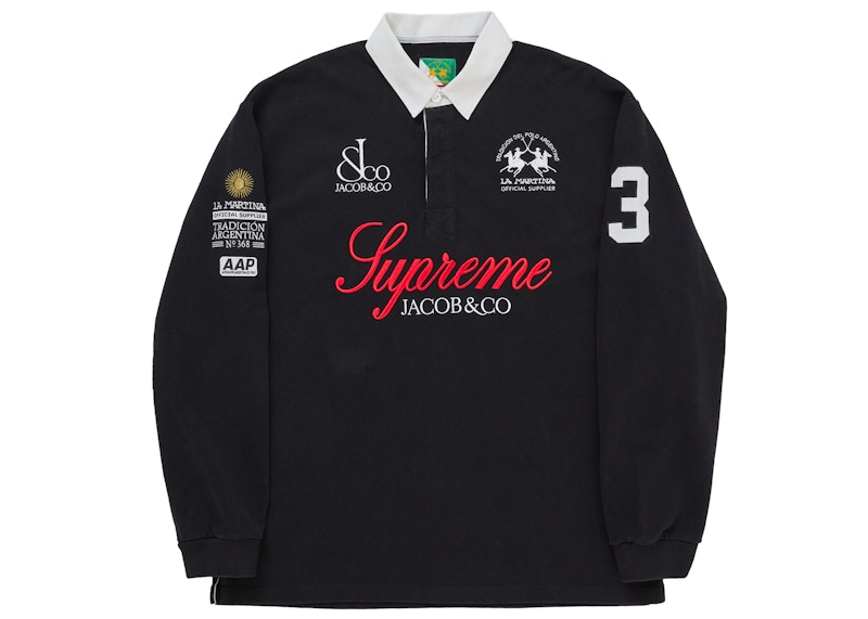 Supreme La Martina Rugby Black