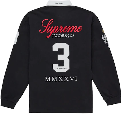 Supreme La Martina Rugby Black Order Supreme La Martina Rugby Black