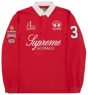 Supreme La Martina Rugby Red Buy Supreme La Martina Rugby Red