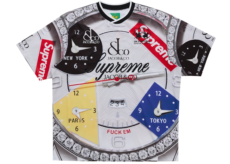 Buy Supreme La Martina Soccer Jersey White