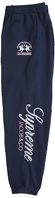 Supreme La Martina Sweatpant Navy Lookbook Supreme La Martina Sweatpant Navy