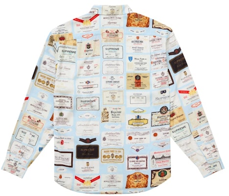 Supreme Baju Label Biru Muda Order Supreme Baju Label Biru Muda