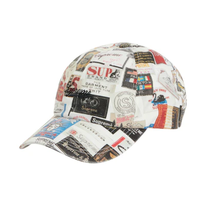 Supreme Labels 6-Panel White