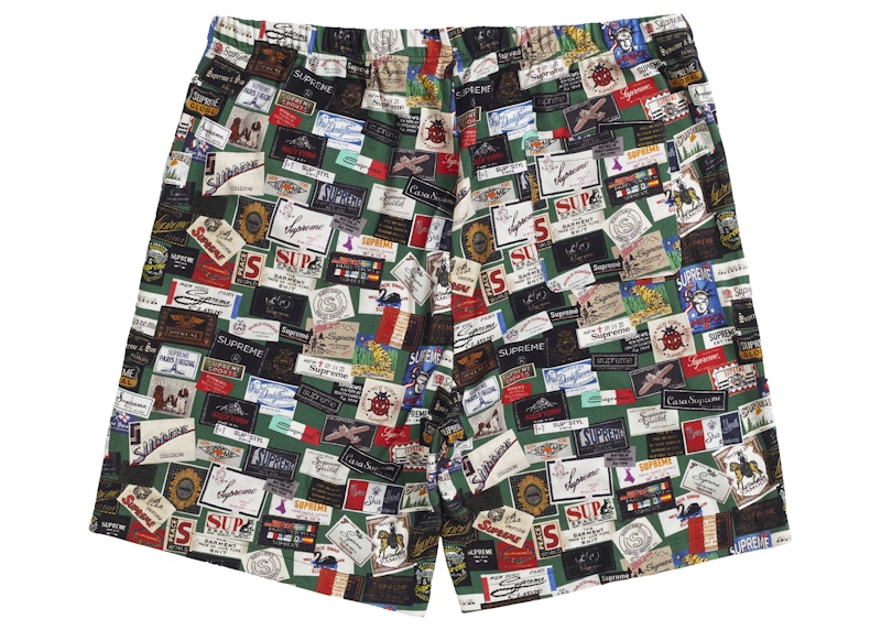 Supreme Labels Pique Short Green 圖 2