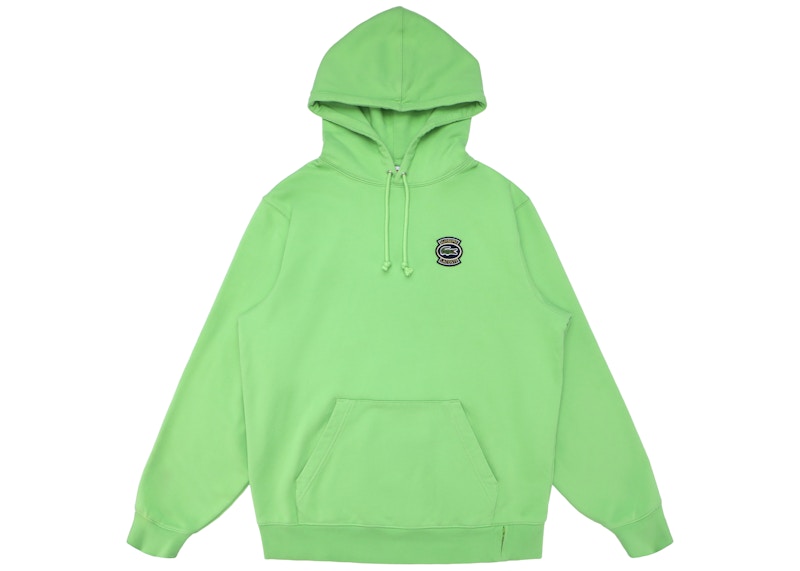 Supreme Lacoste Hooded Sweatshirt Green