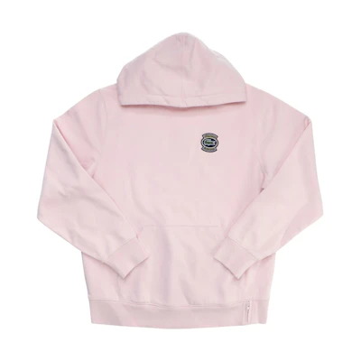 Supreme Lacoste Hooded Sweatshirt Pink