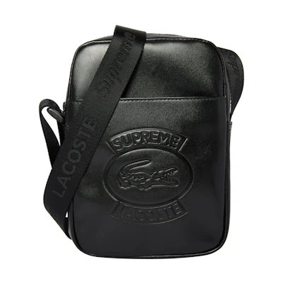 Supreme Lacoste Shoulder Bag Black