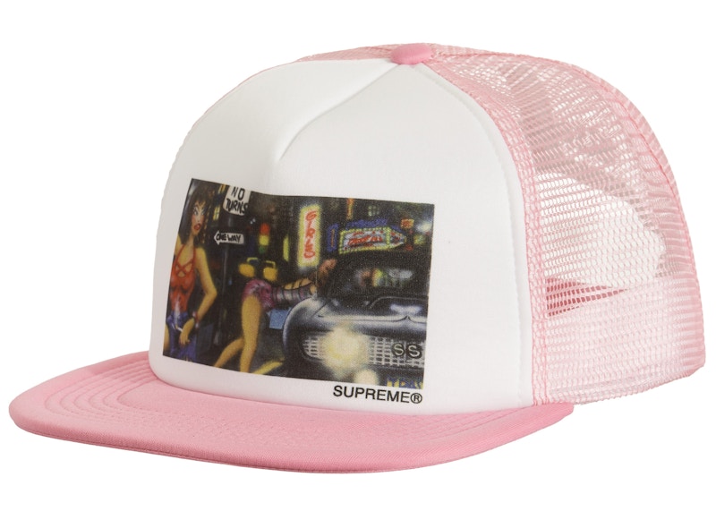 Supreme Lady Pink Mesh Back 5-Panel Pink