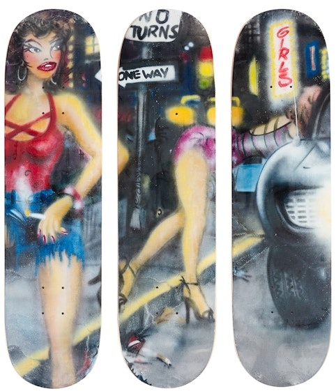 supreme-lady-pink-skateboard-deck-set