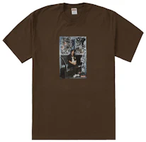 Supreme Lady Pink Tee Brown Supreme Lady Pink Tee Brown