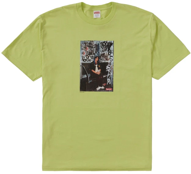 supreme-lady-pink-tee-neon-green