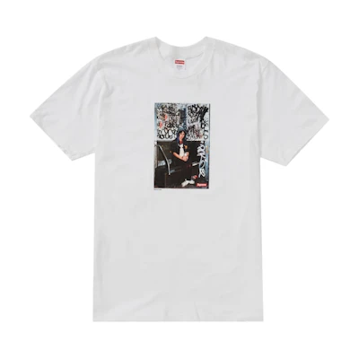 Supreme Lady Pink Tee White