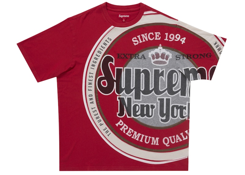 Supreme Lager S/S Top Red