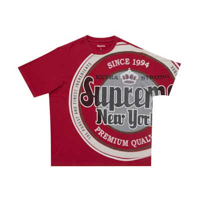 Supreme Lager S/S Top Red
