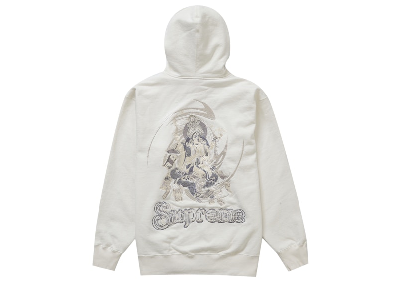 Buy Supreme Lakshmi Sweatshirt Hoodie Resleting Putih