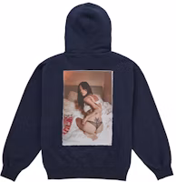 Order Supreme Larry Clark 連帽拉鍊衫 深藍色