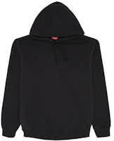 Supreme Laser Cut S Logo Hooded Sweatshirt Black Supreme Laser Cut S Logo Hooded Sweatshirt Black