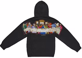 Supreme Last Supper Embroidered Zip Up Hooded Sweater Black Supreme Last Supper Embroidered Zip Up Hooded Sweater Black