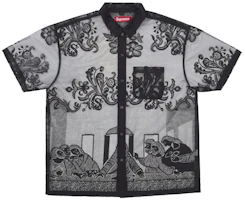 Supreme Last Supper Lace S/S Shirt Black Supreme Last Supper Lace S/S Shirt Black
