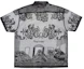 Order Supreme 最后晚餐蕾丝短袖衬衫 黑色
