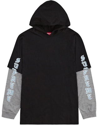 Supreme重ね着風パーカー (ブラック)
Buy Supreme重ね着風パーカー (ブラック)