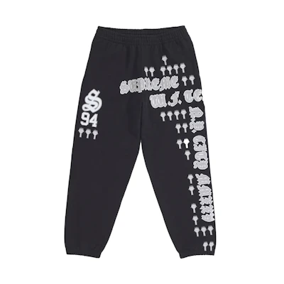 Supreme League Champs Sweatpant Black