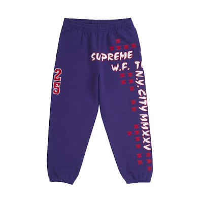 Supreme League Champs Sweatpant Purple