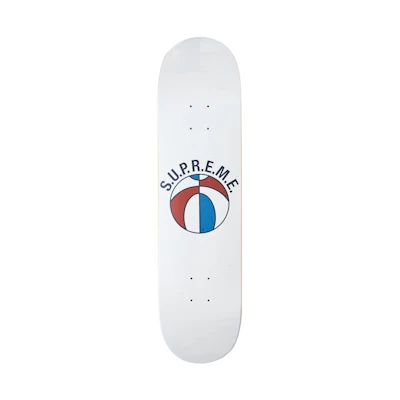 Supreme League Skateboard Deck White