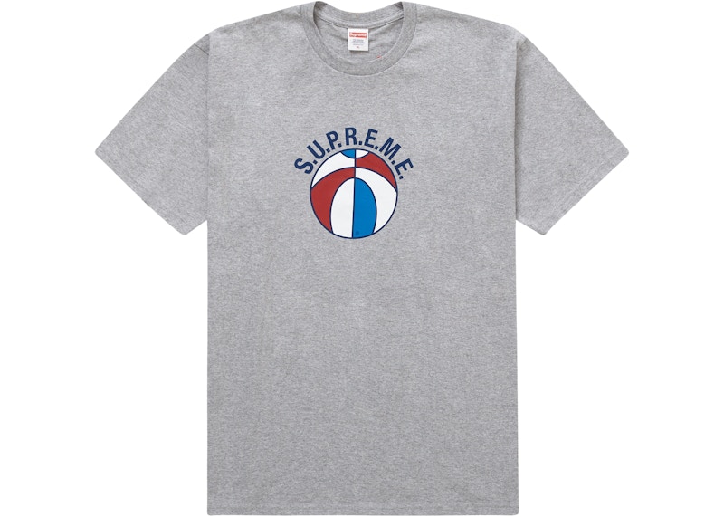 トップス Supreme Split Tee L Heather Grey FW25 Supreme Split Tee (FW25) Heather Grey – Court Order