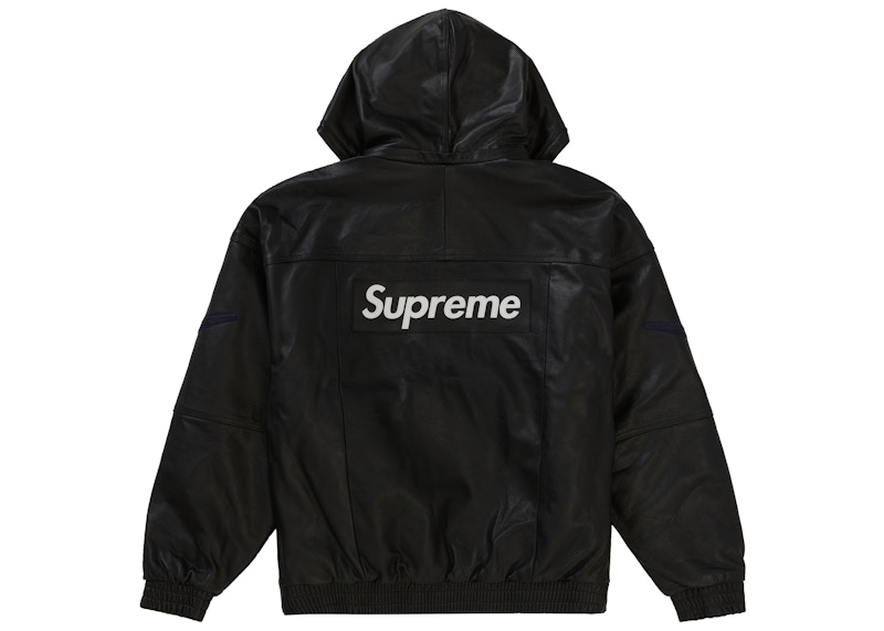 Lookbook "Anorak de Cuero Supreme Negro"
