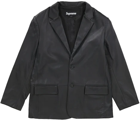 Supreme Blazer de Cuero Negro (FW22) Buy Supreme Blazer de Cuero Negro (FW22)