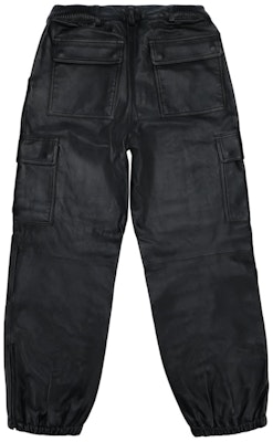Supreme Leather Cargo Pant Black Order Supreme Leather Cargo Pant Black