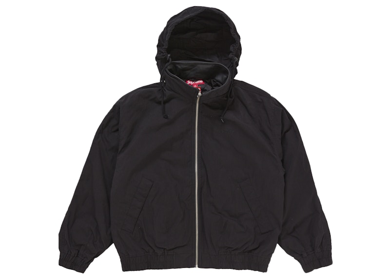 Supreme Leather Collar Utility Jacket (SS25) Black 圖 2