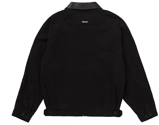 슈프림 가죽 칼라 워크 자켓 (블랙)
Lookbook 슈프림 가죽 칼라 워크 자켓 (블랙)