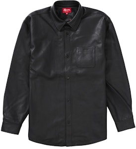 Supreme Kemeja Kulit Hitam Buy Supreme Kemeja Kulit Hitam