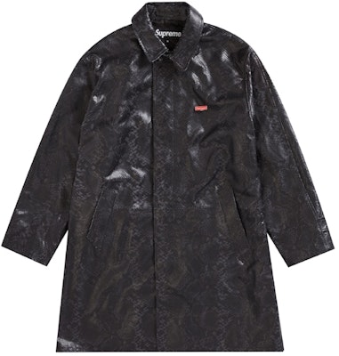 シュプリーム レザー蛇革トレンチコート (黒)
Buy シュプリーム レザー蛇革トレンチコート (黒)