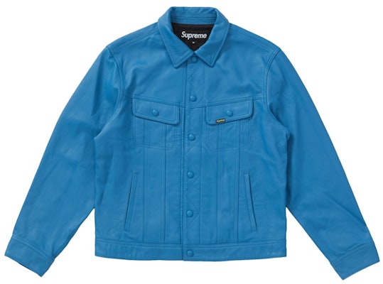 슈프림 가죽 트러커 재킷 (블루)
Buy 슈프림 가죽 트러커 재킷 (블루)